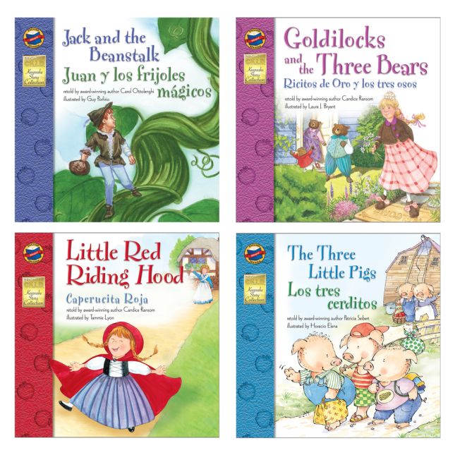 Bilingual English/Spanish Storybook Collection - Fairy Tales -