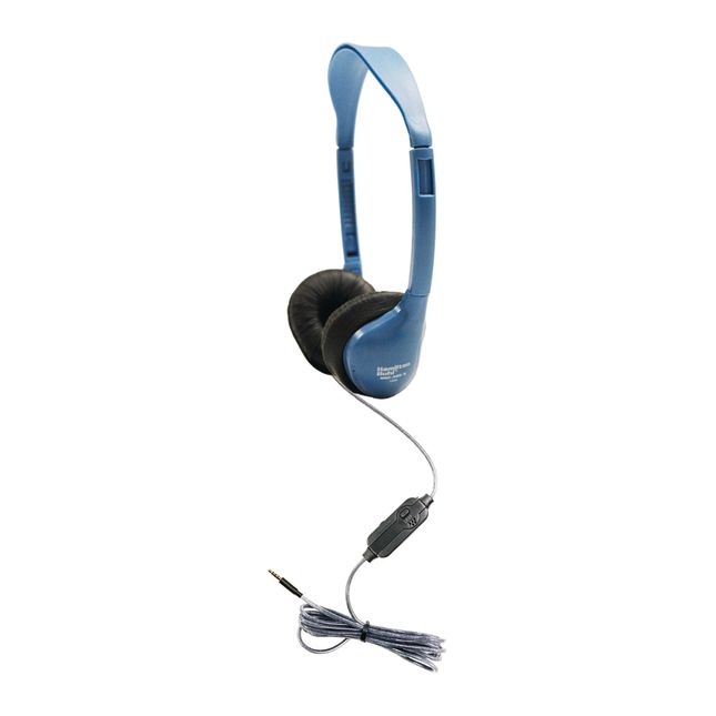 HamiltonBuhl Sack-O-Phones – 6 Pack: Headset with In-Line Microphone and Volume Control