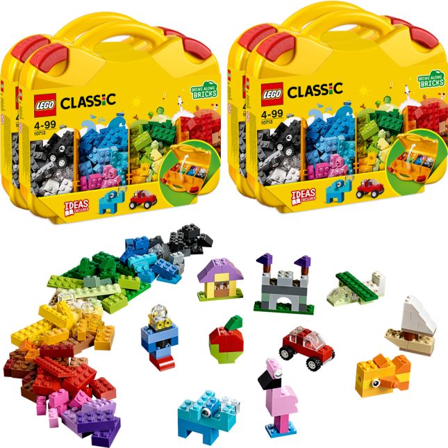 LEGO® Classic Creative Suitcases - Set of 4_0