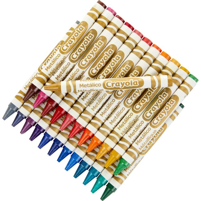 Crayola® Metallic Crayons – Set Of 24