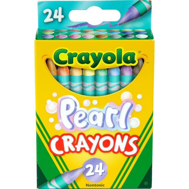 Crayola® Pearl Crayons Set Of 24