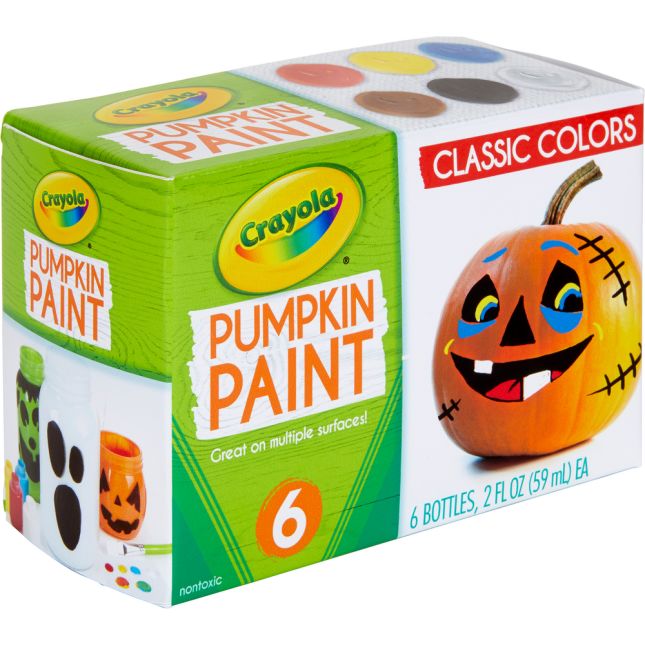 Crayola® Acrylic Pumpkin Paints – Set Of 6