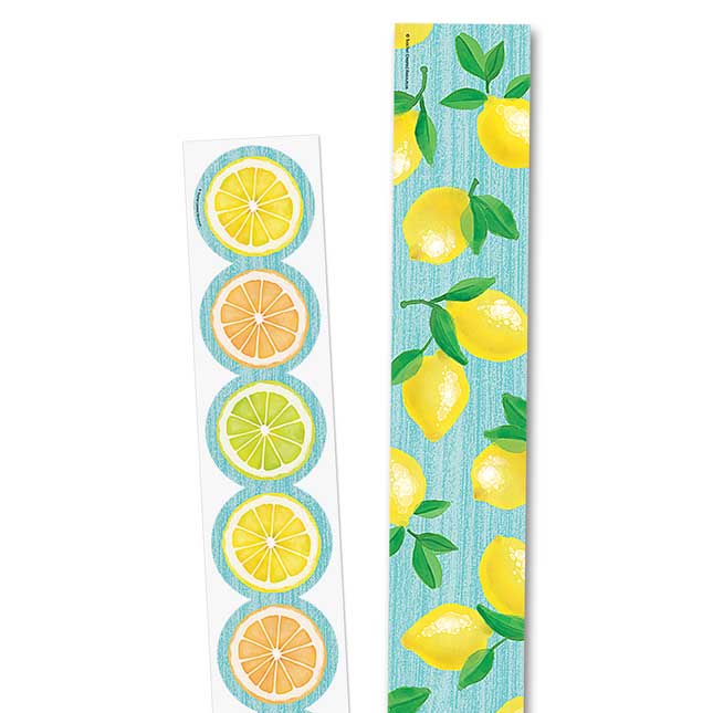 Lemon Zest Border Trim Bundle - 2 border trims