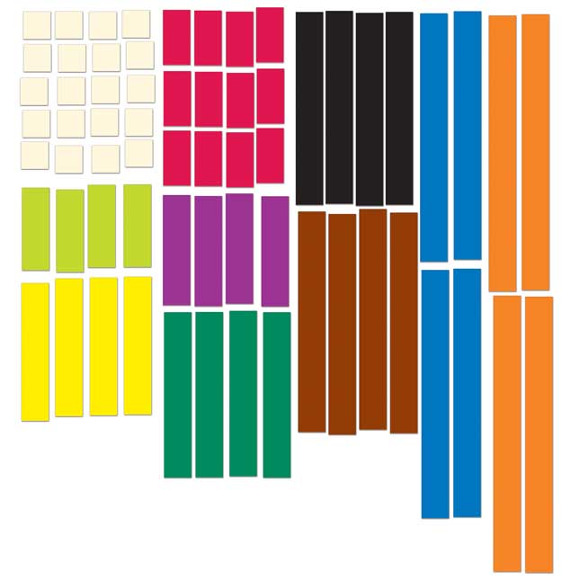 Magnetic Cuisenaire® Rods – Set Of 64