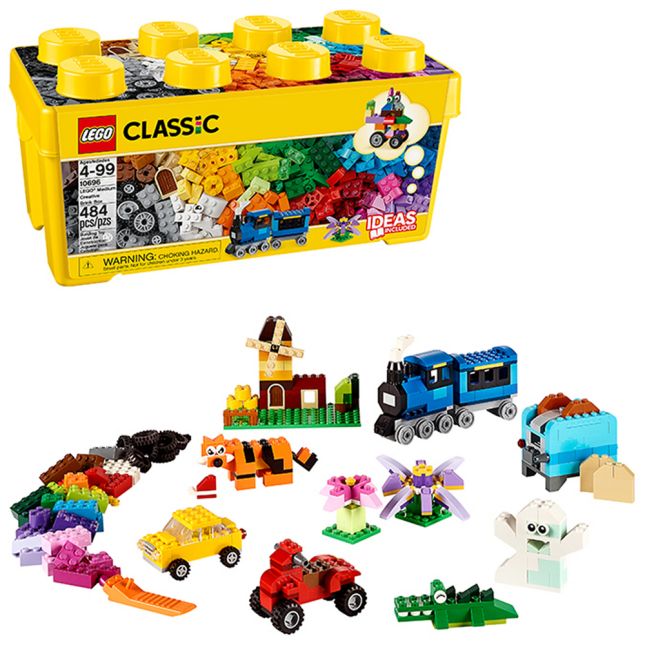 LEGO Medium Creative Brick Box - 484 Piece Set_0