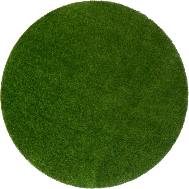 GreenSpace Artificial Grass Area Rug 7&#039;6&#034; Diameter