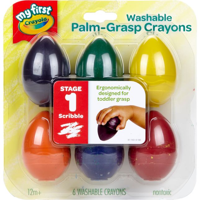 My First Crayola® Washable Egg Crayons - 6 Count