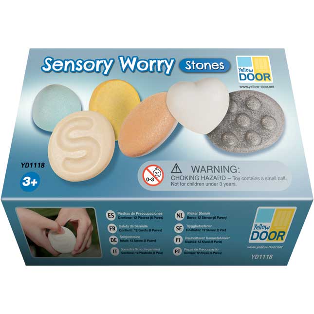 Sensory Worry Stones - 12pcs