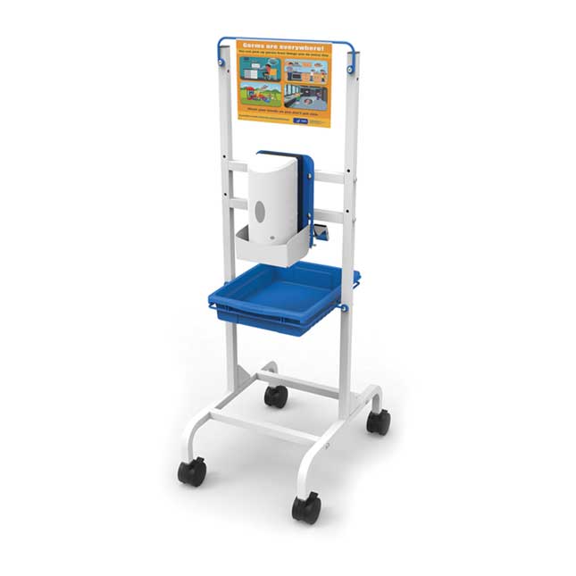 Single Student Hand Sanitizer Station - Base Model - 1 station