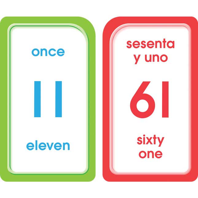 Bilingual Flash Cards Set