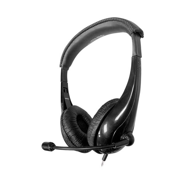 Motiv8 TRRS Classroom Headset with Gooseneck Mic and In-line Volume Control