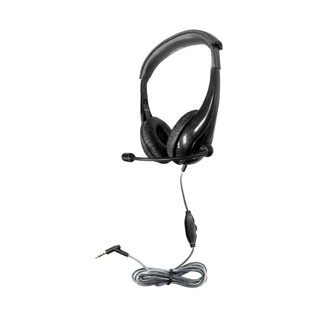 Motiv8 TRRS Classroom Headset with Gooseneck Mic and In-line Volume Control