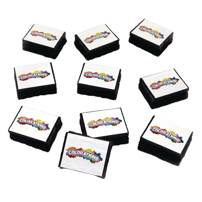 Colorations Chunky Mini Erasers - Set of 10