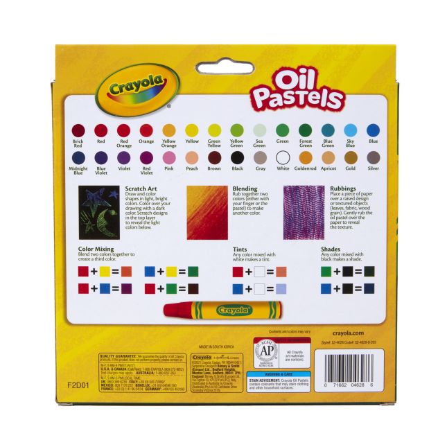 Crayola® Oil Pastels - Set of 28