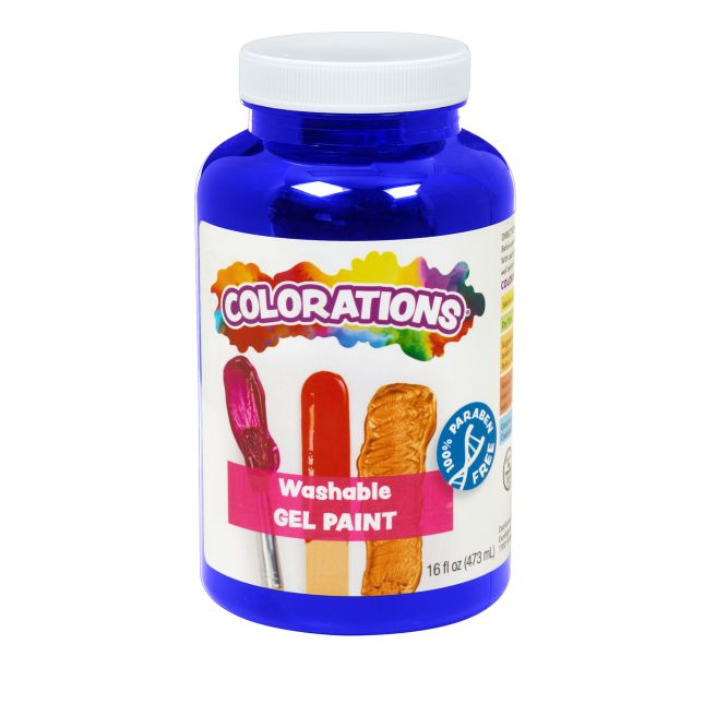 Colorations® Washable Gel Paint 16 oz.