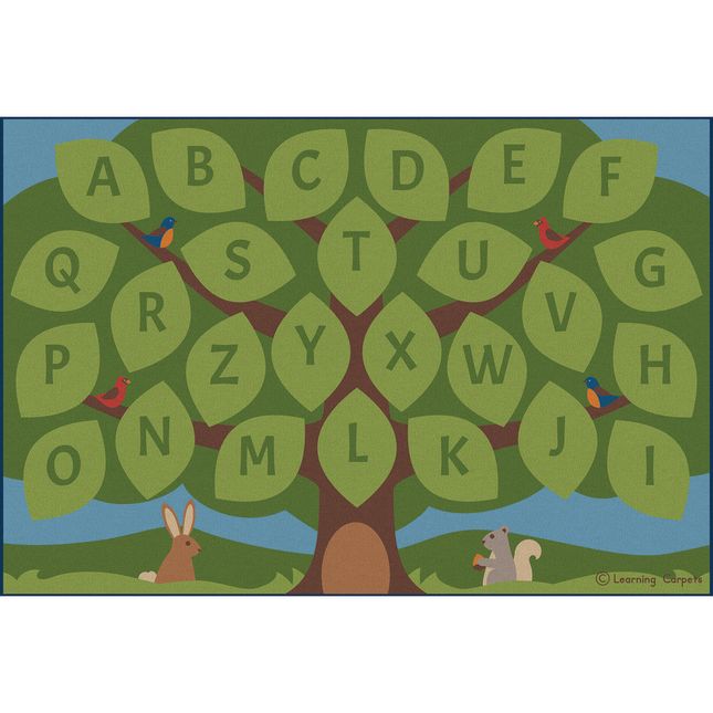 Alpha Seating Tree Premium Carpet - 6' x 9' Rectangle_0