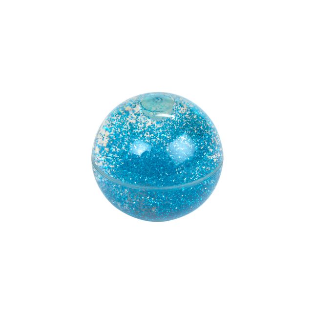 Light-Up Glitter Bouncy Balls - 12 Pack