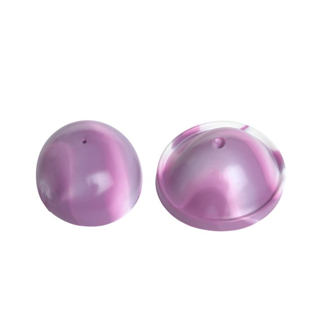 Large Marbleized Poppers - 12 Pack