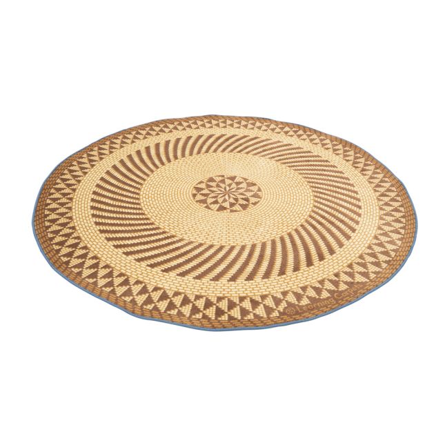 Circle Braid Tan - Round Small_1
