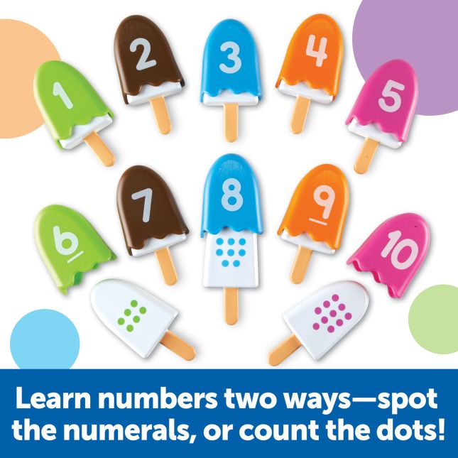 Smart Snacks® Number Pops™ - 20 pieces