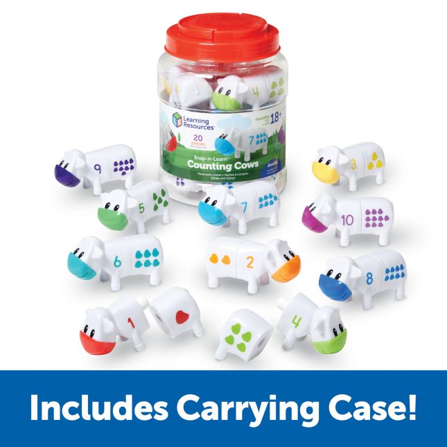 Snap-n-Learn™ Counting Cows - 20 Pieces