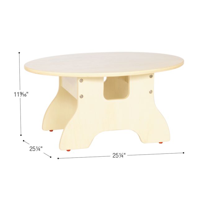 Environments® Round Coffee Table - Ready to Assemble