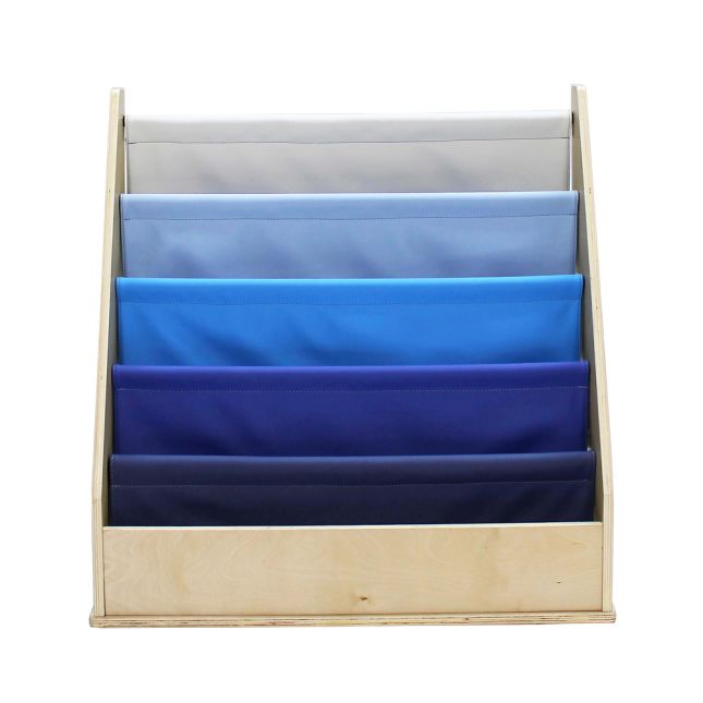 Birch Sling Book Display - Navy/Powder Blue