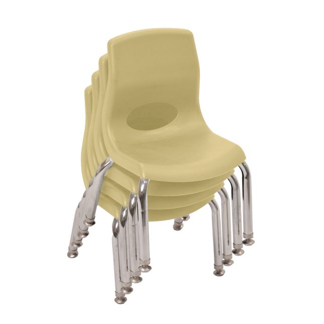 Angeles® MyPosture™  Plus 8" Chair - Set of 4 - Tan