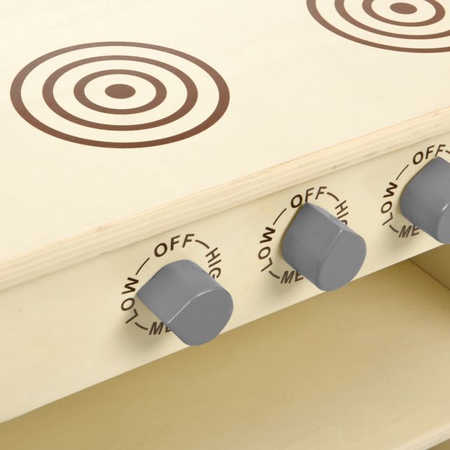 Environments® White Toddler Stove - Ready to Assemble