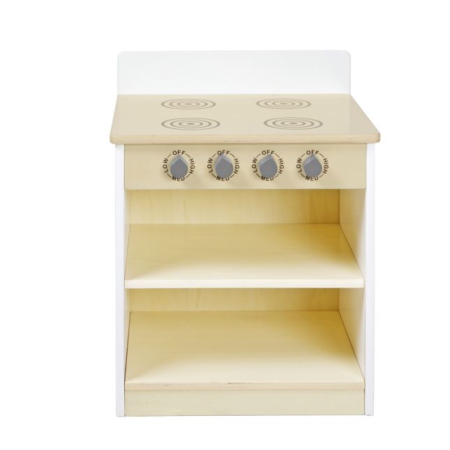 Environments® White Toddler Stove - Ready to Assemble