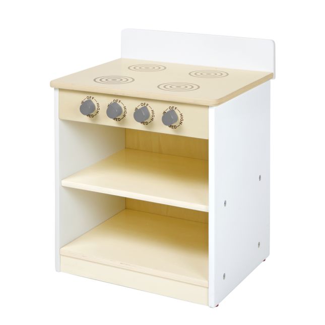 Environments® White Toddler Stove - Ready to Assemble
