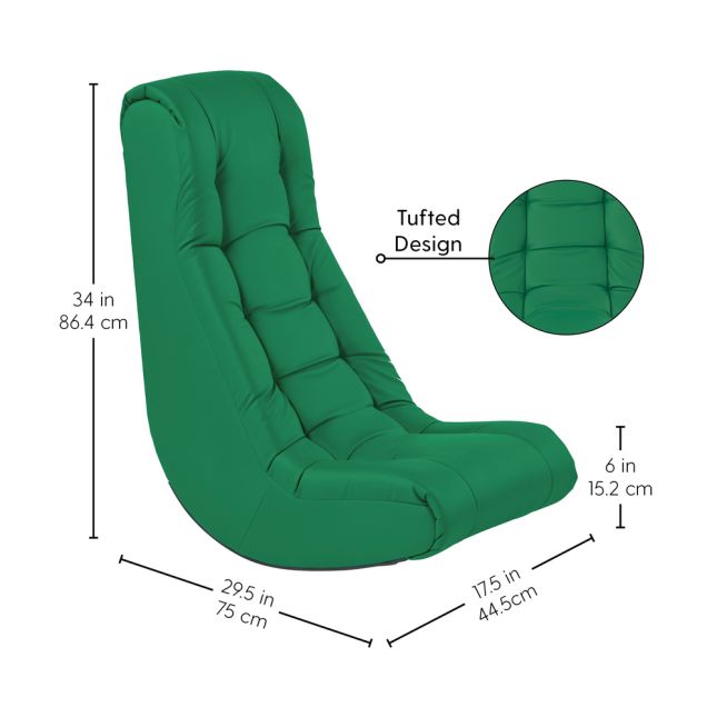 Tufted Soft Rocker-Green
