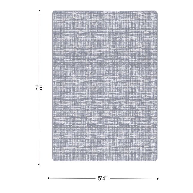Past Tense Rug 5'4" x 7'8" in color Cloudy