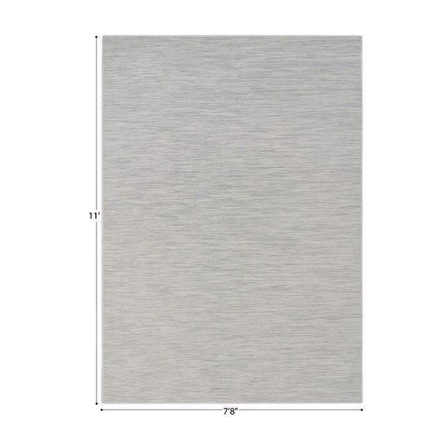 Water Mill 7'8" x 11" Indoor/Outdoor Rug in color Infusion