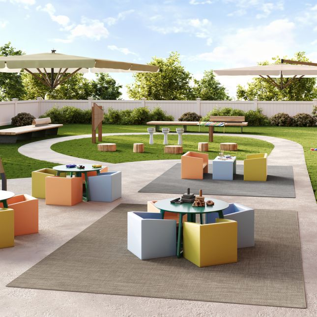 Water Mill 7'8" x 11" Indoor/Outdoor Rug in color Ridgeline