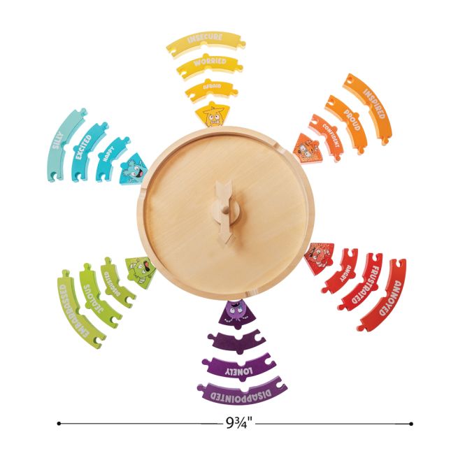 My Emotions Wheel Puzzle
