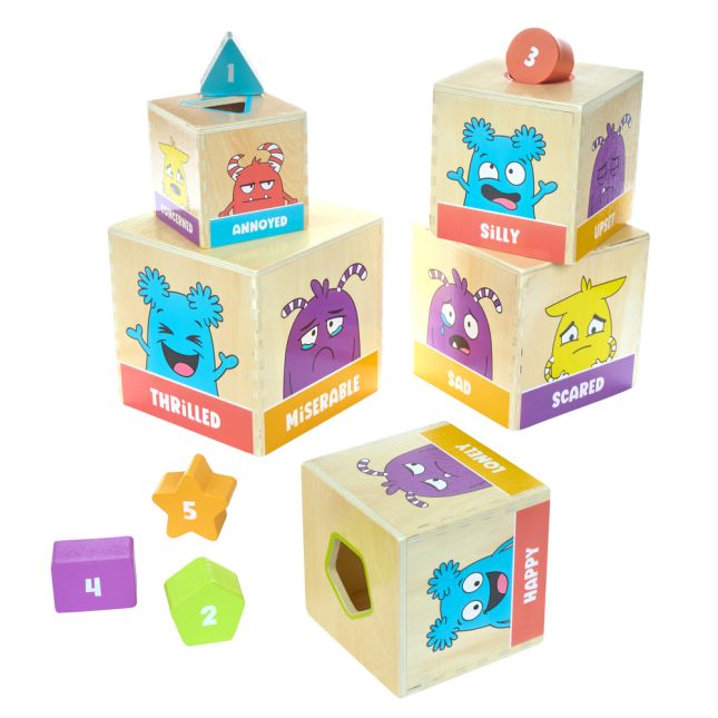 Wooden Tower of Emotions