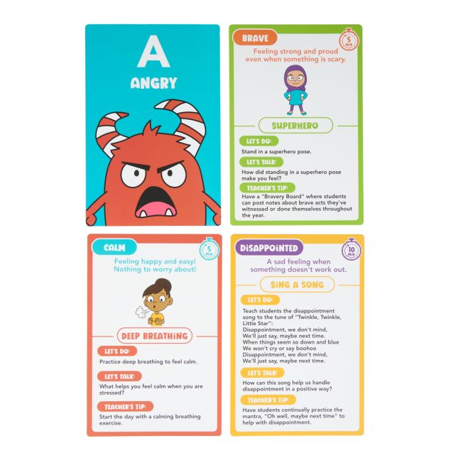 Jumbo ABC Emotions Cards