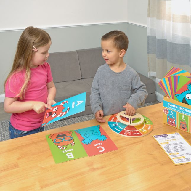 Jumbo ABC Emotions Cards