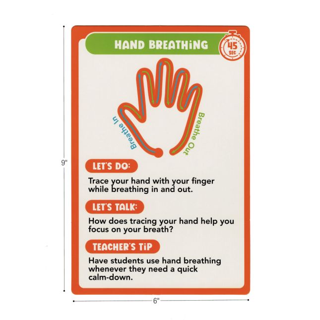 Jumbo Calming Tools Cards