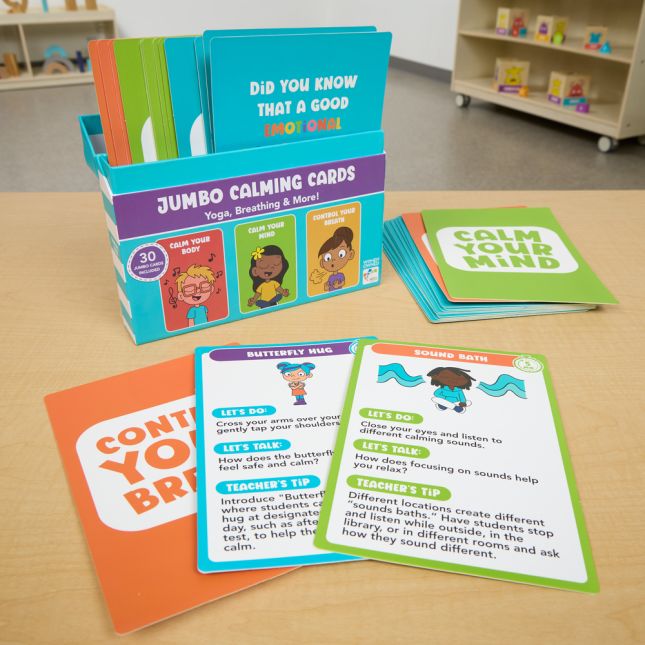 Jumbo Calming Tools Cards
