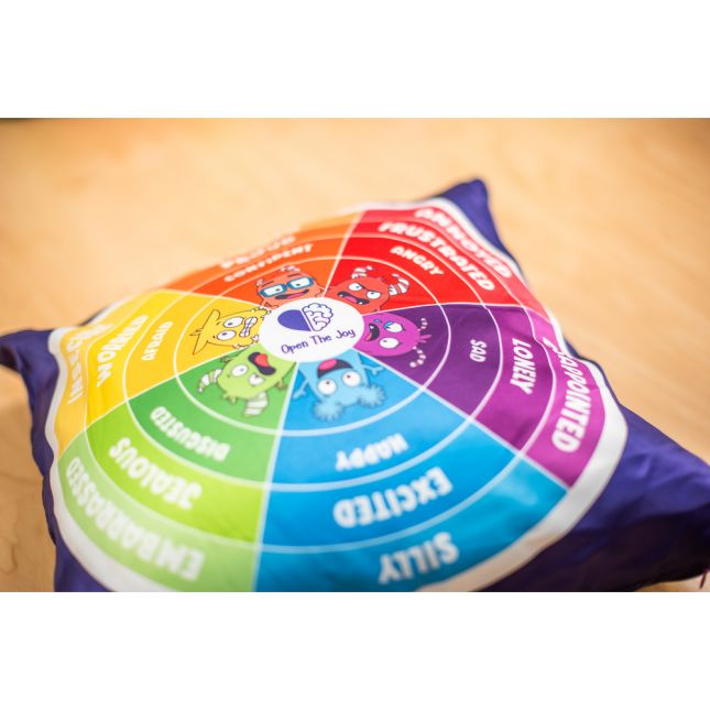Emotions Wheel Pillow