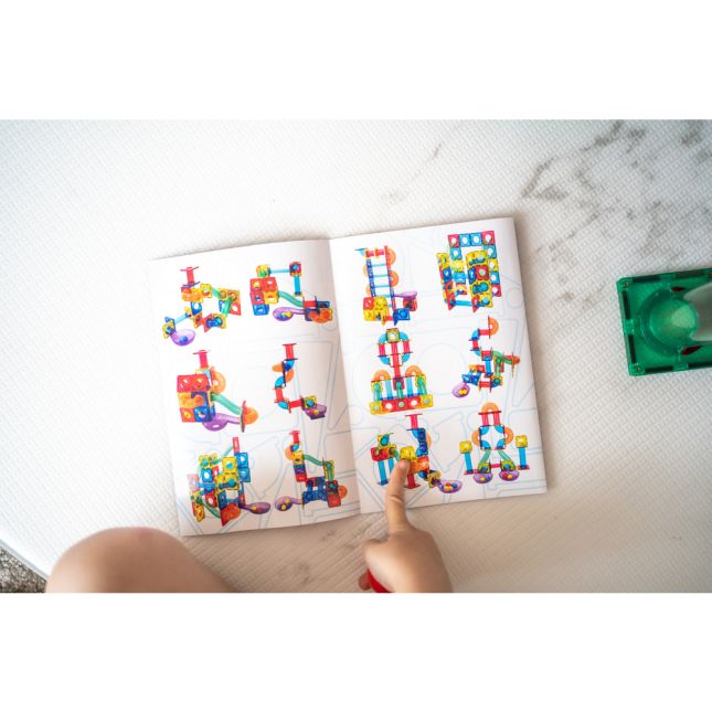 Learn and Grow Toys - Magnetic Ball Run Expansion - 88pcs