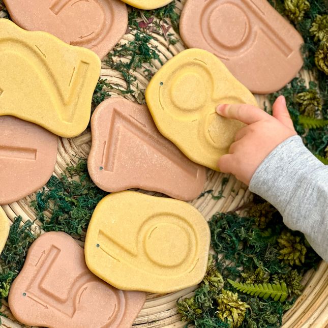 Feels Write Number Stones - 10 pieces