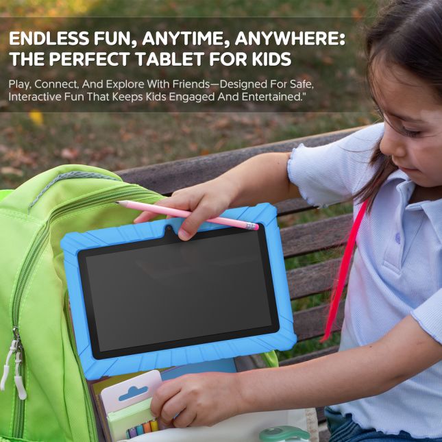 Contixo 7" Android Kids Tablet - Blue
