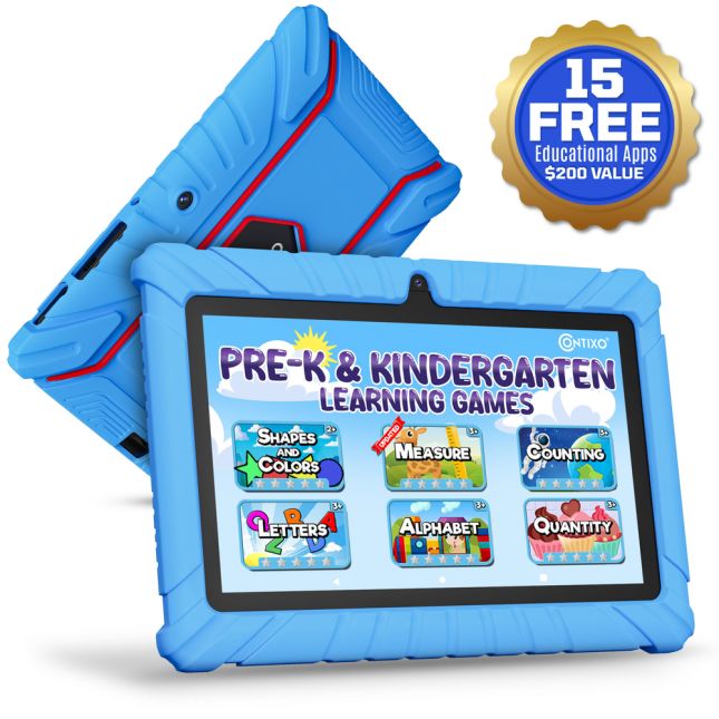Contixo 7" Android Kids Tablet - Blue