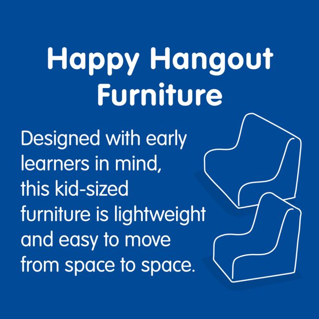 Happy Hangout Small Contour Seating Set of 3 - Woodland