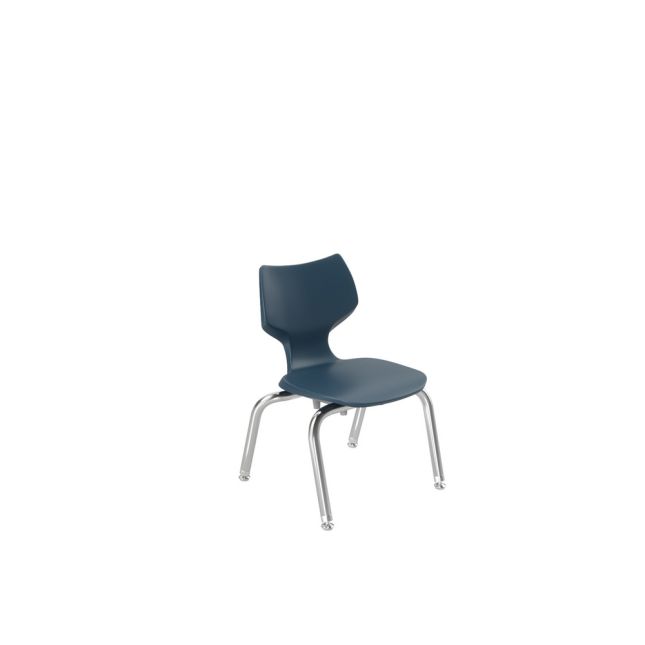 Flavors 12" Stack Chair - Navy