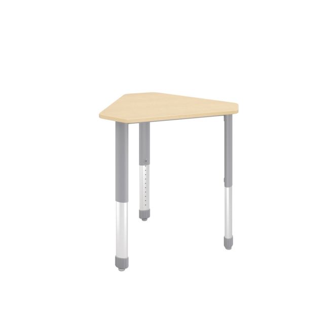 Interchange® Diamond Adjustable Desk - Maple