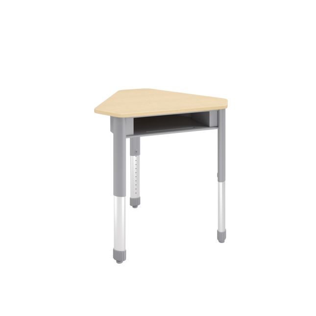 Interchange® Open Front Diamond Desk - Maple